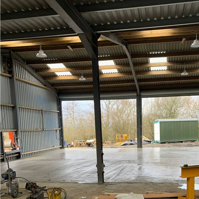 Steel Barn Construction